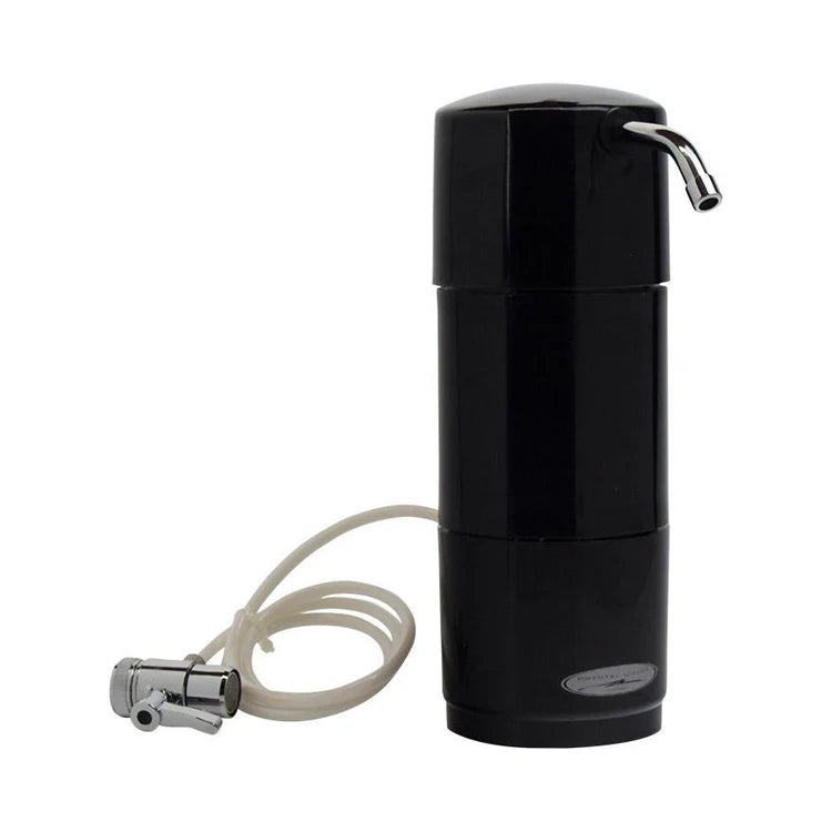 Black Crystal Quest Classic Countertop Water Filter System