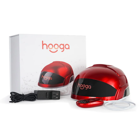 Hooga Red Light Therapy Laser and LED Helmet