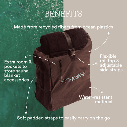 HigherDOSE Sauna Blanket Bag