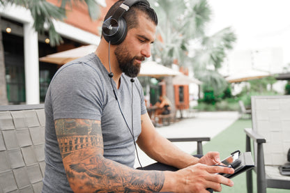 DefenderShield® Air Tube Over-Ear Headphones